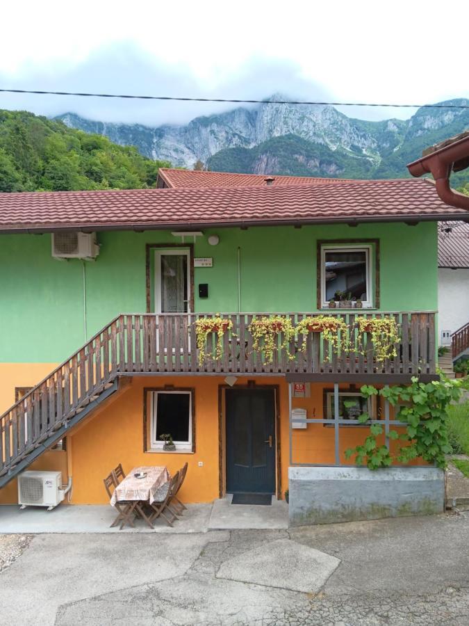Apartma Metija Kobarid Kültér fotó