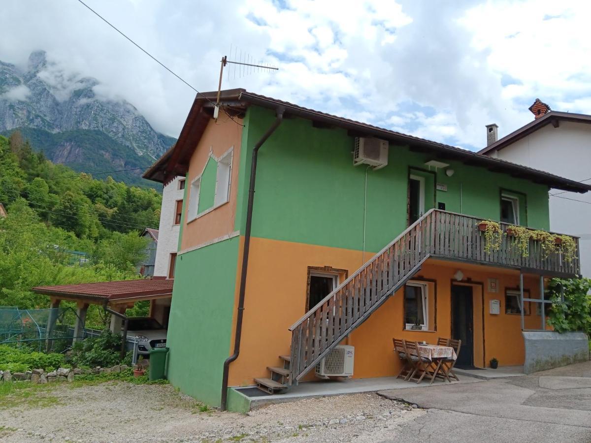 Apartma Metija Kobarid Kültér fotó